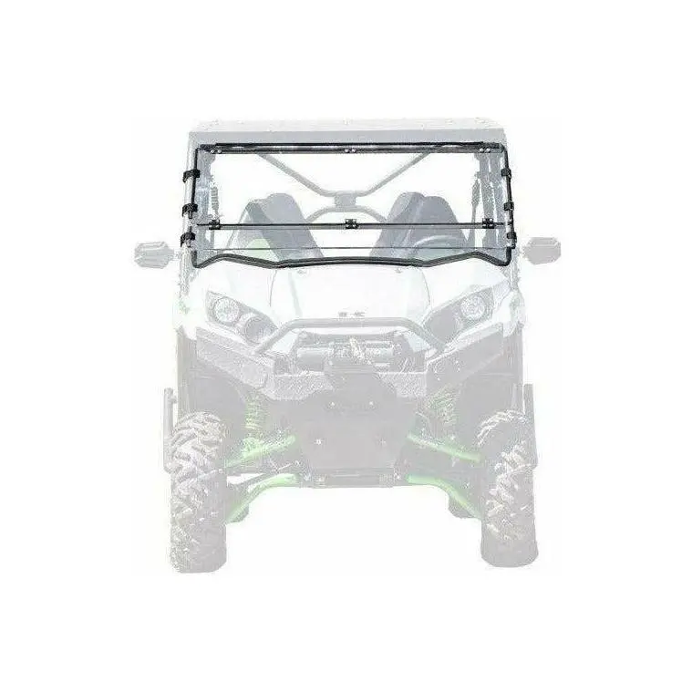 Kawasaki Teryx Scratch Resistant Flip Down Windshield 1