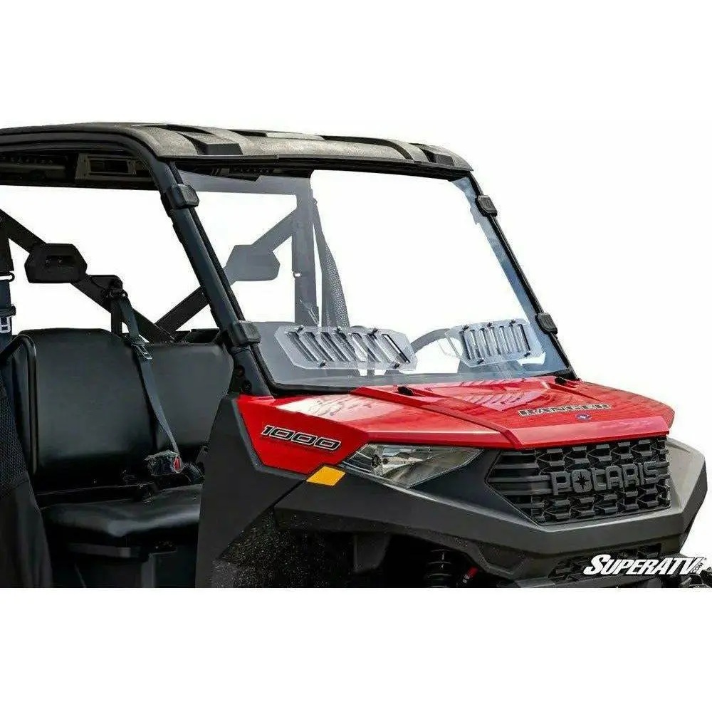 Polaris Ranger Xp 570 Scratch Resistant Vented Full Windshield 1