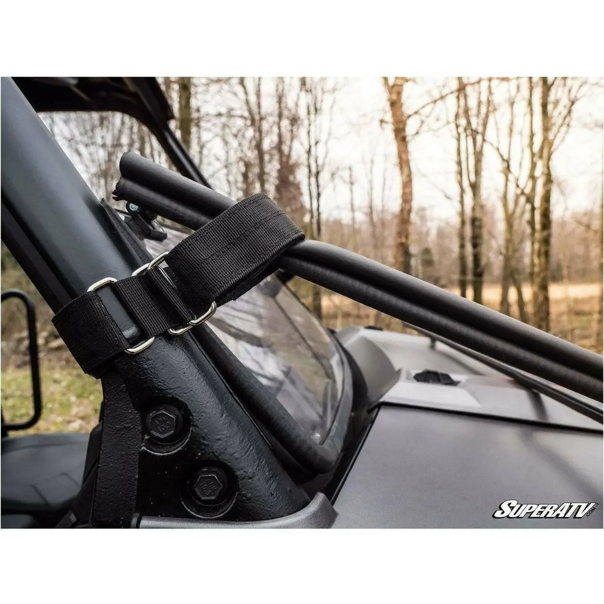 Polaris Ranger Xp 900 Scratch Resistant Flip Down Windshield 2