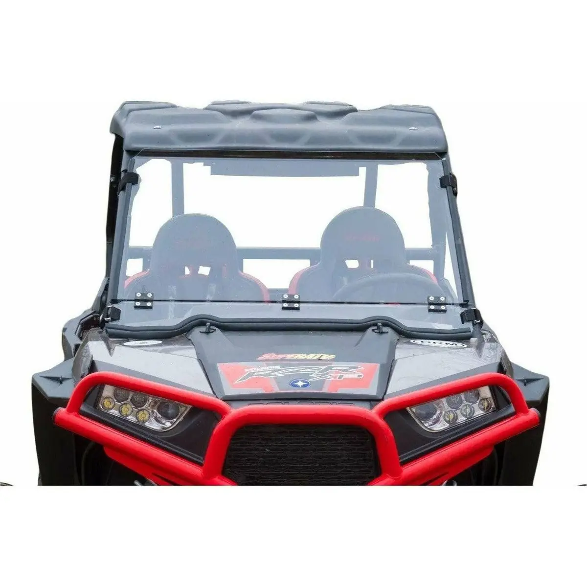 Polaris Rzr 900 Scratch Resistant Flip Down Windshield 1