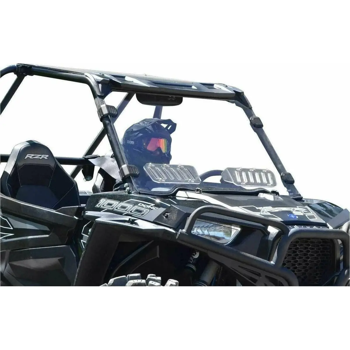 Polaris Rzr 900 Scratch Resistant Vented Full Windshield 1