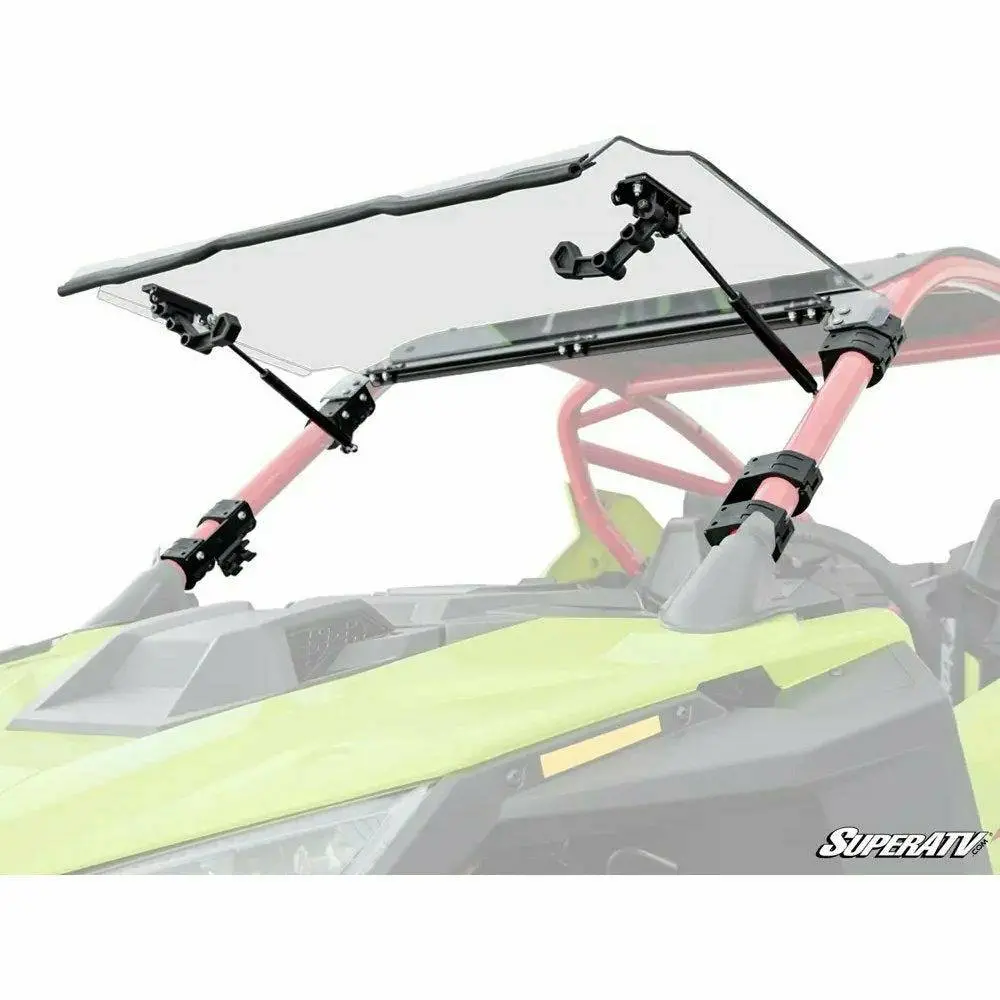 Polaris Rzr Pro R Scratch Resistant Flip Windshield 1
