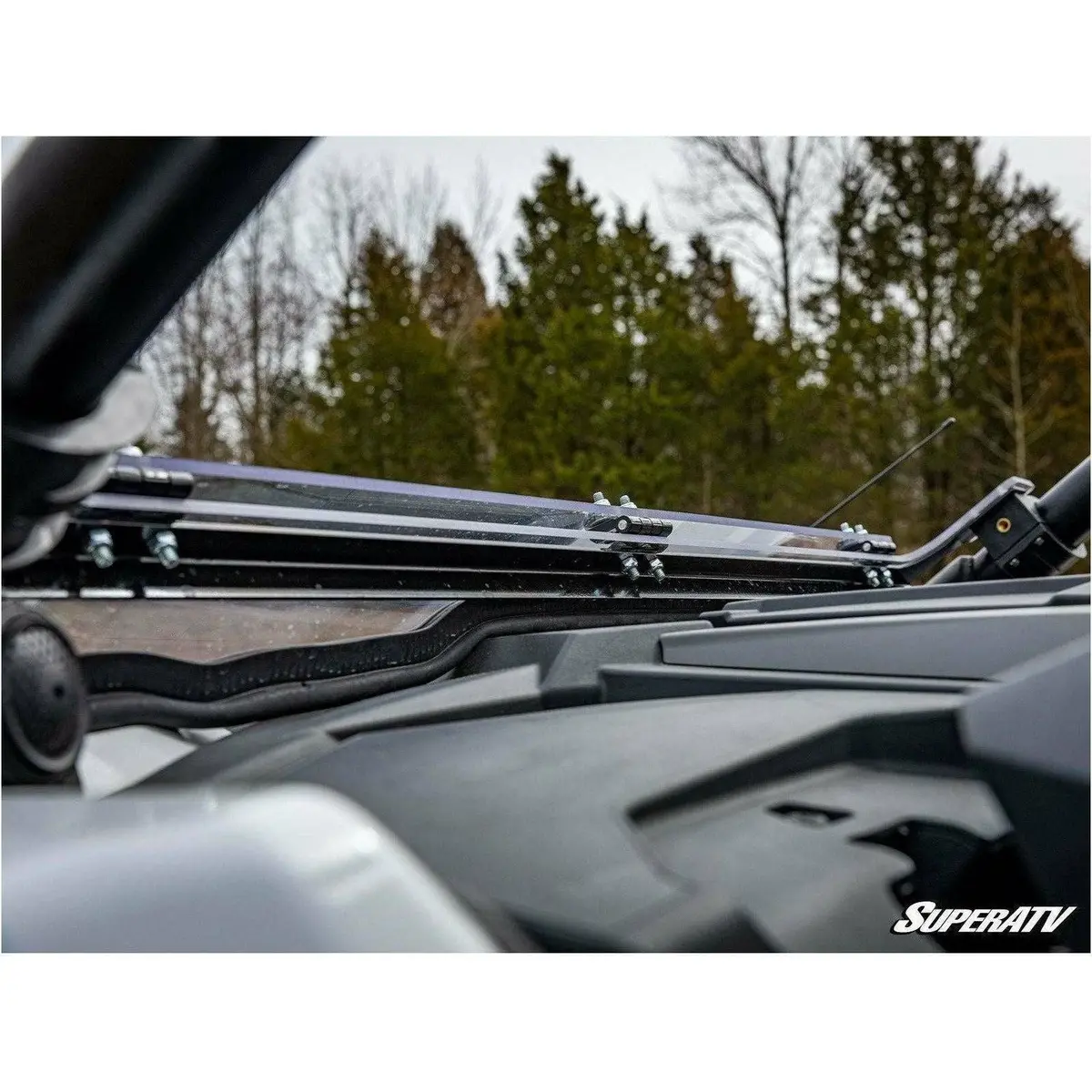 Polaris Rzr Pro Xp Scratch Resistant Flip Down Windshield 2