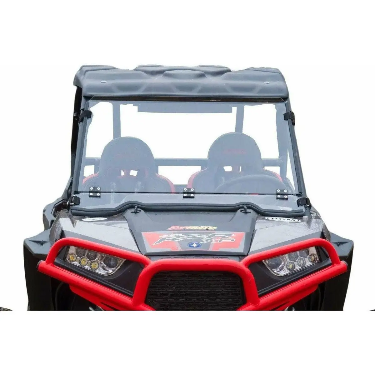 Polaris Rzr S 1000 Scratch Resistant Flip Down Windshield 1