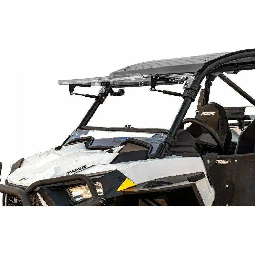 Polaris Rzr Trail 900 Scratch Resistant Flip Windshield 1