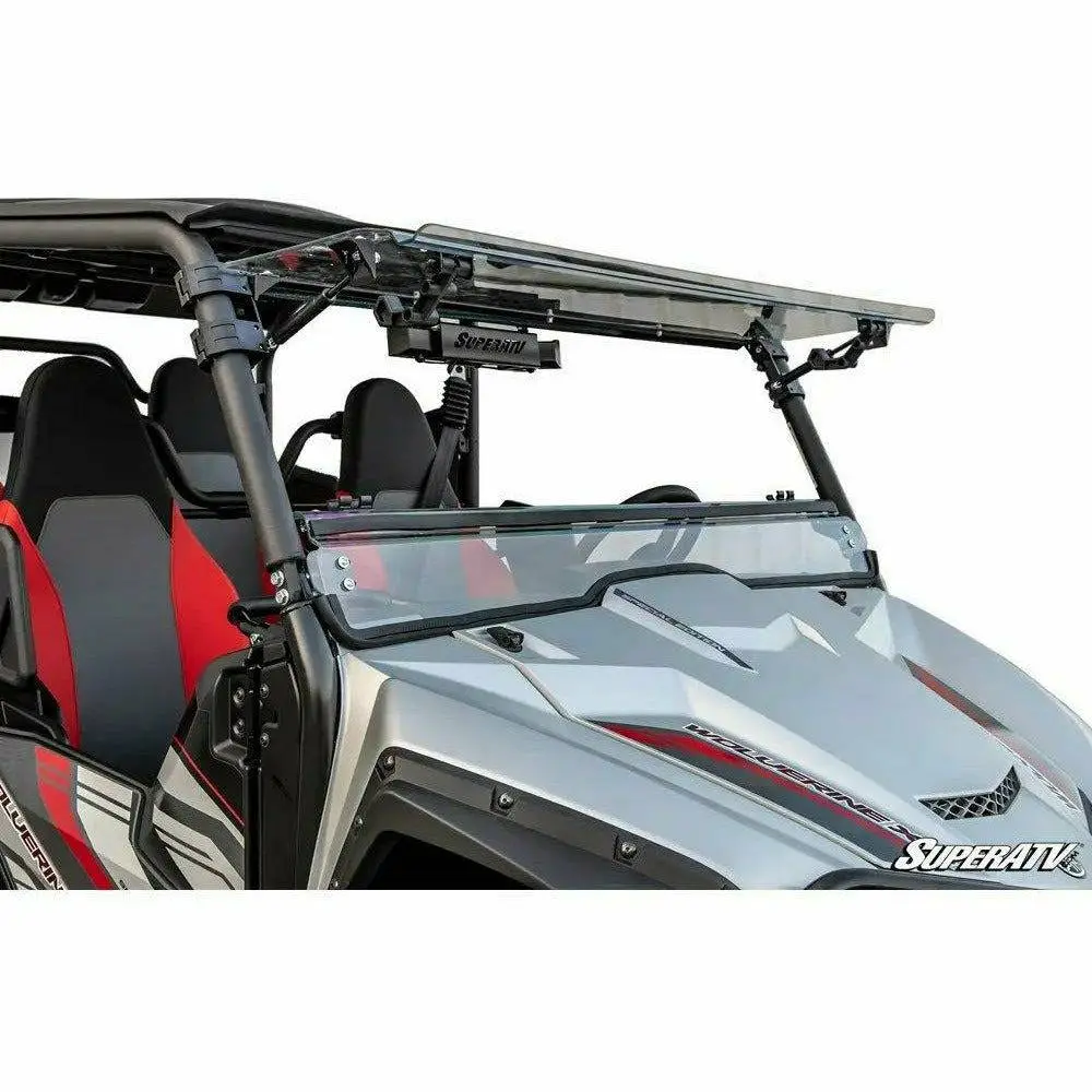 Yamaha Wolverine X2 Scratch Resistant Flip Windshield 1
