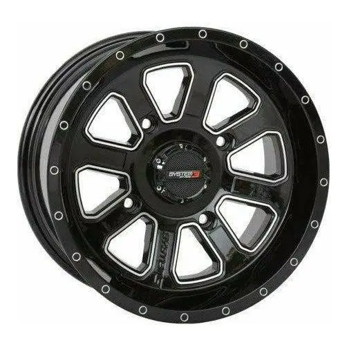 St-4 Wheel (Black/Machined) 1