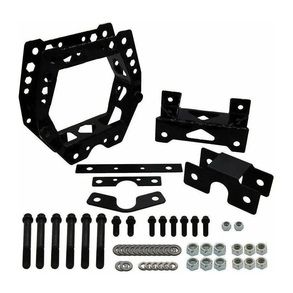 Can Am X3 Double Shear 4130 Front Bulkhead Gusset Kit 2