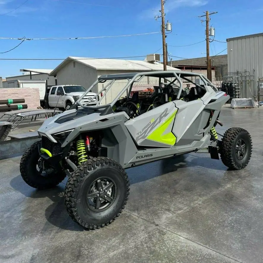 Polaris Rzr Turbo R 4 Raw Roll Cage With Roof 1