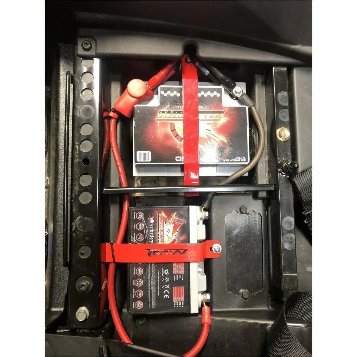 Polaris Rzr Battery Tie-Down Bracket 1