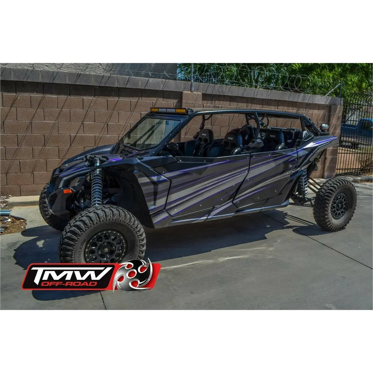 Can Am X3 Max (2017-2019) Raw Stealth Cage With Roof 1
