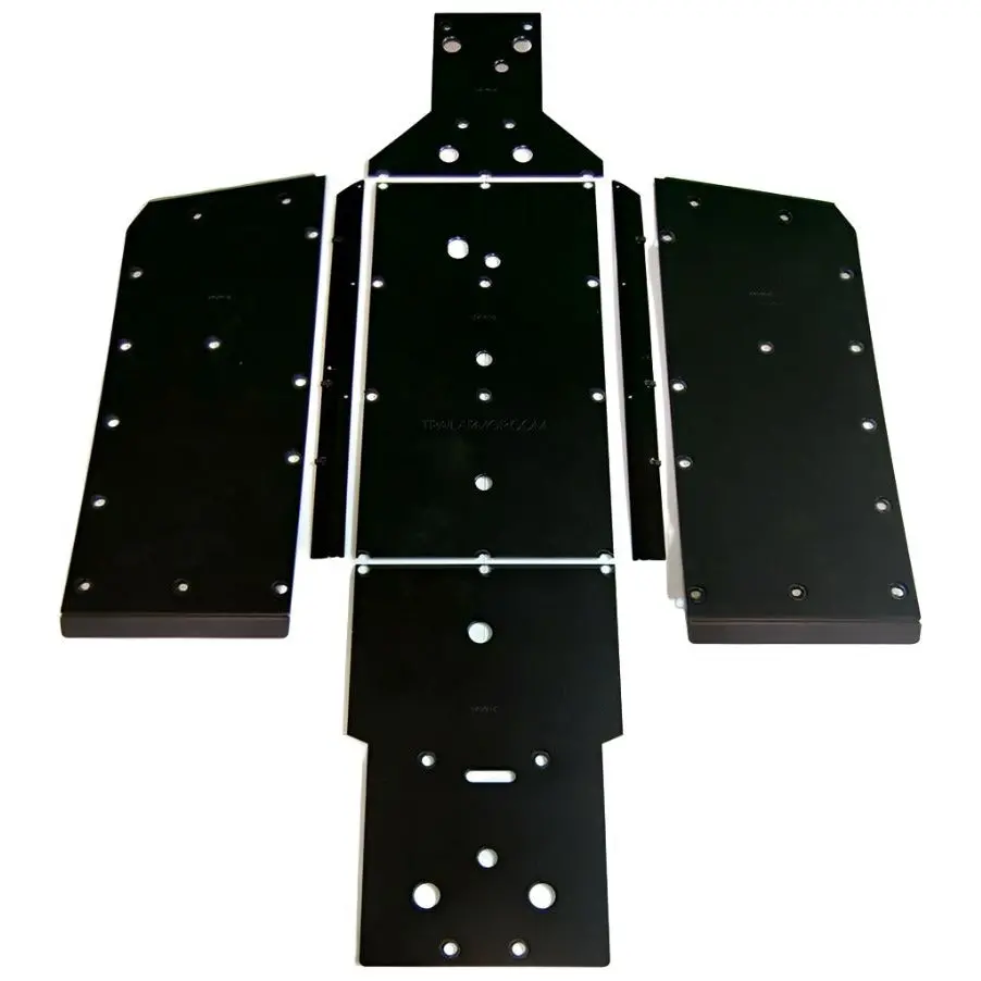 Yamaha Viking Full Skid Plate With Sliders 1