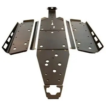 Polaris Rzr S 1000 / S 900 Full Skid Plate With Sliders 1