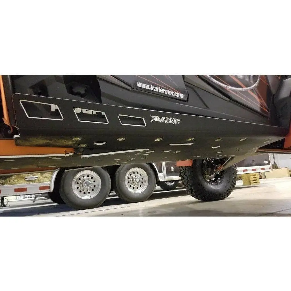 Polaris Rzr Full Skid Plate With Sliders 7
