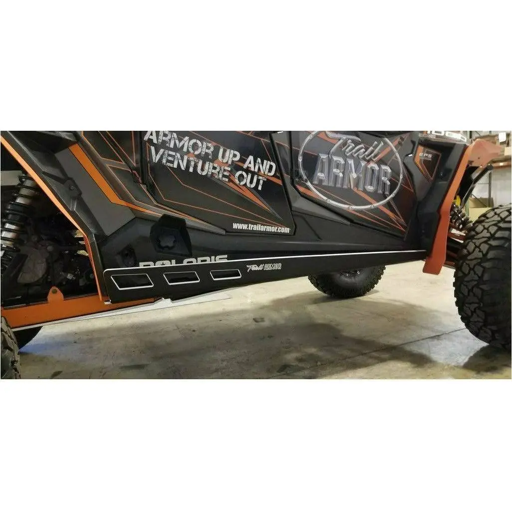 Polaris Rzr Full Skid Plate With Sliders 5