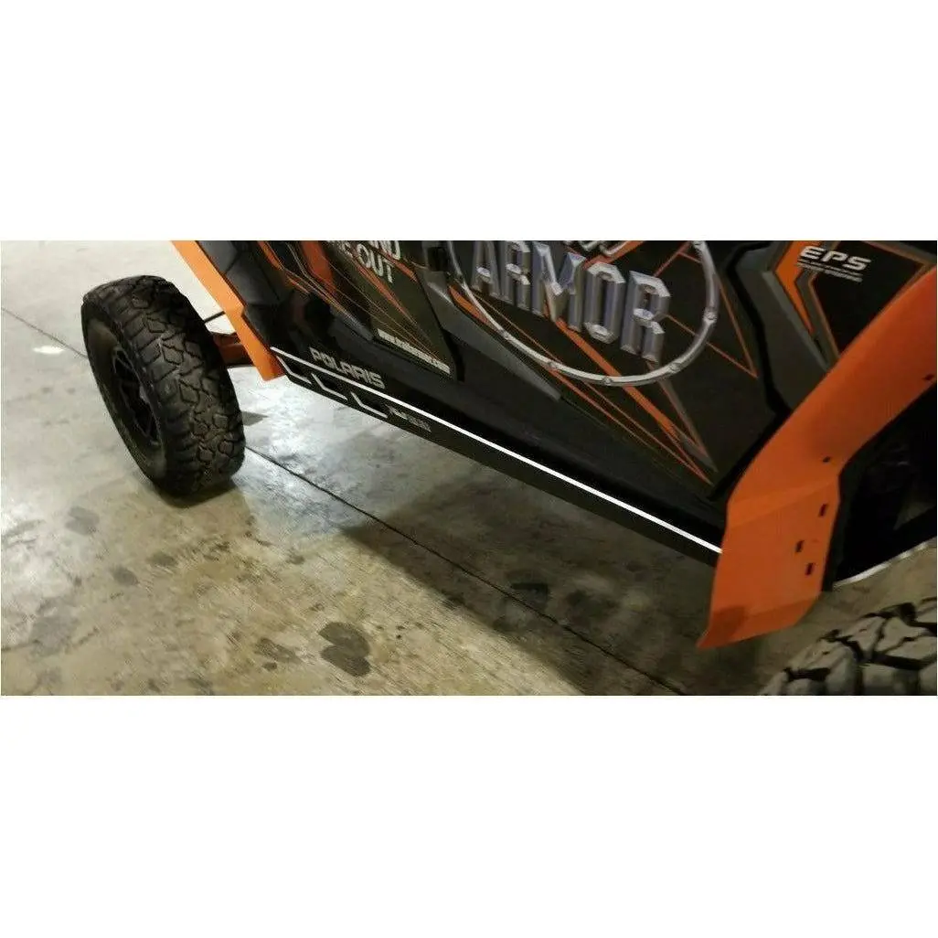 Polaris Rzr Full Skid Plate With Sliders 6