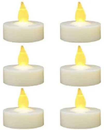 Sylvania V24301 6 Pack Of Battery Operated Led Tealight Candles - Quantity Of 1 1