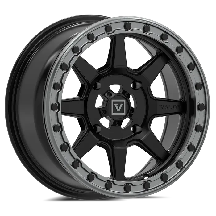 V13 Satin Black Utv Beadlock 1