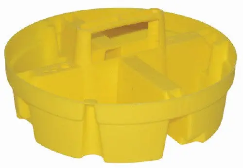 Bucket Boss 15051 4 Compartment 5 Gallon Bucket Stacker Storage Organizers - Quantity Of 3 1