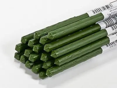 Panacea Products 89788 6' (72 Inches) Metal Green Sturdy Plant Stake Garden Stakes - Quantity Of 50 1