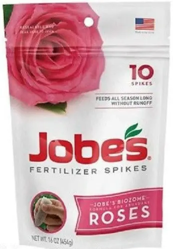 Jobes 04102 10-Pack Slow Release Rose Fertilizer Spikes - Quantity Of 7 1