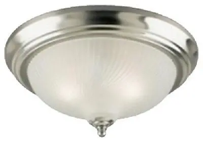 2 Westinghouse 64305 2 Light Flush Mount Brushed Nickel Ceiling Light Fixtures 1