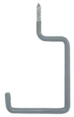 Crawford Ss17-25 Vinyl Coated Steel Screw In Utility Storage Hanging Hooks - Quantity Of 150 1