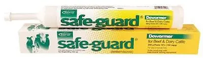 Ivesco 3732239 Safe-Guard 290 Gram Dewormer For Beef & Dairy Cattle - Quantity Of 12 Tubes 1