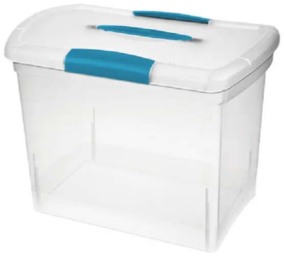 Sterilite 18768606 Large Show Off Nesting Storage Boxes - Quantity Of 6 1