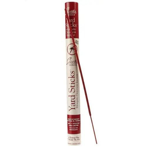 Scent Shop 90910 15-Pack Skeeter Screen Incense Mosquito Deterrent Yard Stick - Quantity Of 4 2