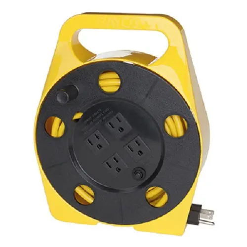 Bayco Sl-755 25 Foot / 4 Outlet Extension Cord Reel - Quantity Of 1 1