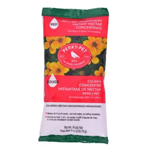 Perky-Pet 240Sf 8 Oz Instant Dry Mix High Energy Hummingbird Nectar Food - Quantity Of 2 1