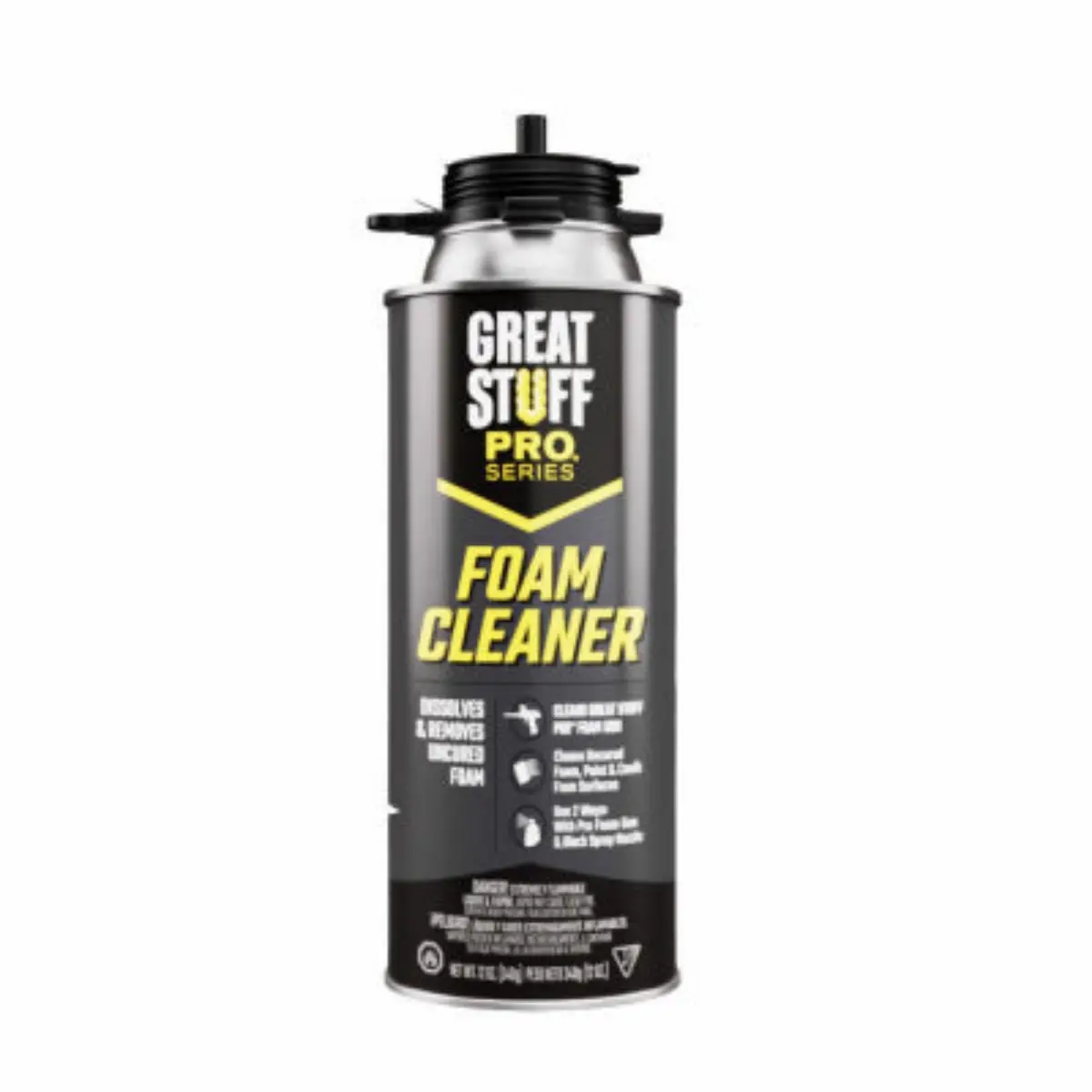 Great Stuff 12084890 12 Oz Can Of Insulating Spray Foam Dispensing Gun Pro Tool Cleaner - Quantity Of 3 1