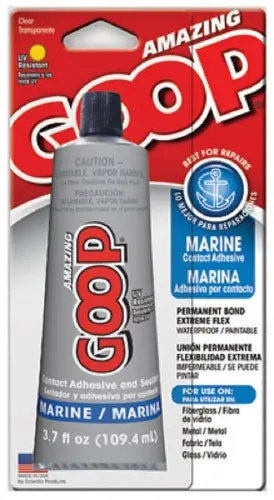 Goop 170011 3.7 Oz Clear Marine Adhesive & Sealant - Quantity Of 20 1