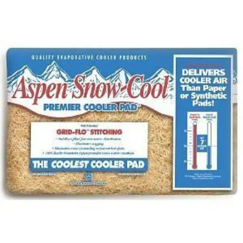 Dial 3046 29" X 29" Aspen Snow-Cool Evaporative Swamp Cooler Pad - Quantity Of 5 2