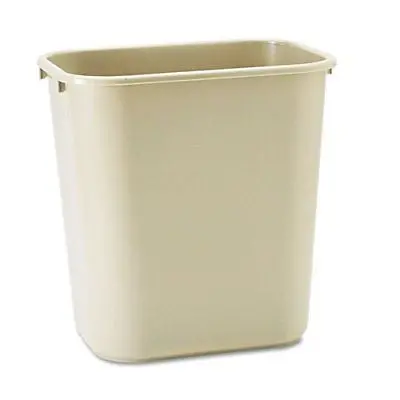 12 Rubbermaid 2956-00-Beig 28Qt Beige Com Wastebaskets 1