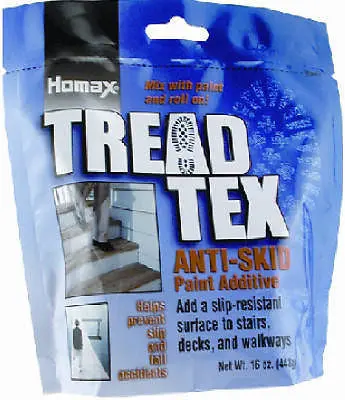 (4) Homax 8600 Tread Tex  1 Lb Anti Skid Anti Slip Paint Additive 1