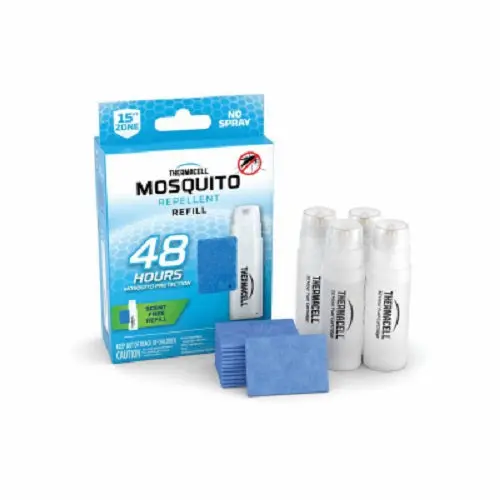 Thermacell Repellents R4 4 Pack Mosquito Repellent Butane Refill Cartridge - Quantity Of 3 (4 Packs) 1