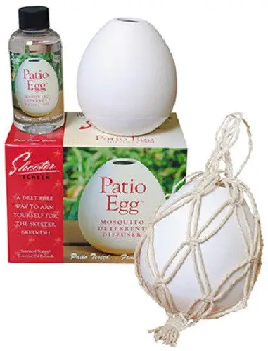 Skeeter Screen 90600 4 Oz Patio Egg Deet Free Mosquito Repellent Diffuser - Quantity Of 6 2