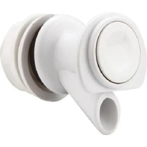 Igloo Corp 24009 White Replacement Push Button Cooler Spigot - Quantity Of 25 2