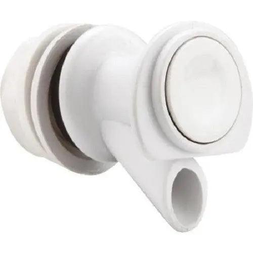Igloo Corp 24009 White Replacement Push Button Cooler Spigot - Quantity Of 20 2