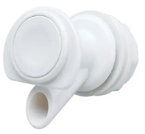 Igloo Corp 24009 White Replacement Push Button Cooler Spigot - Quantity Of 30 1